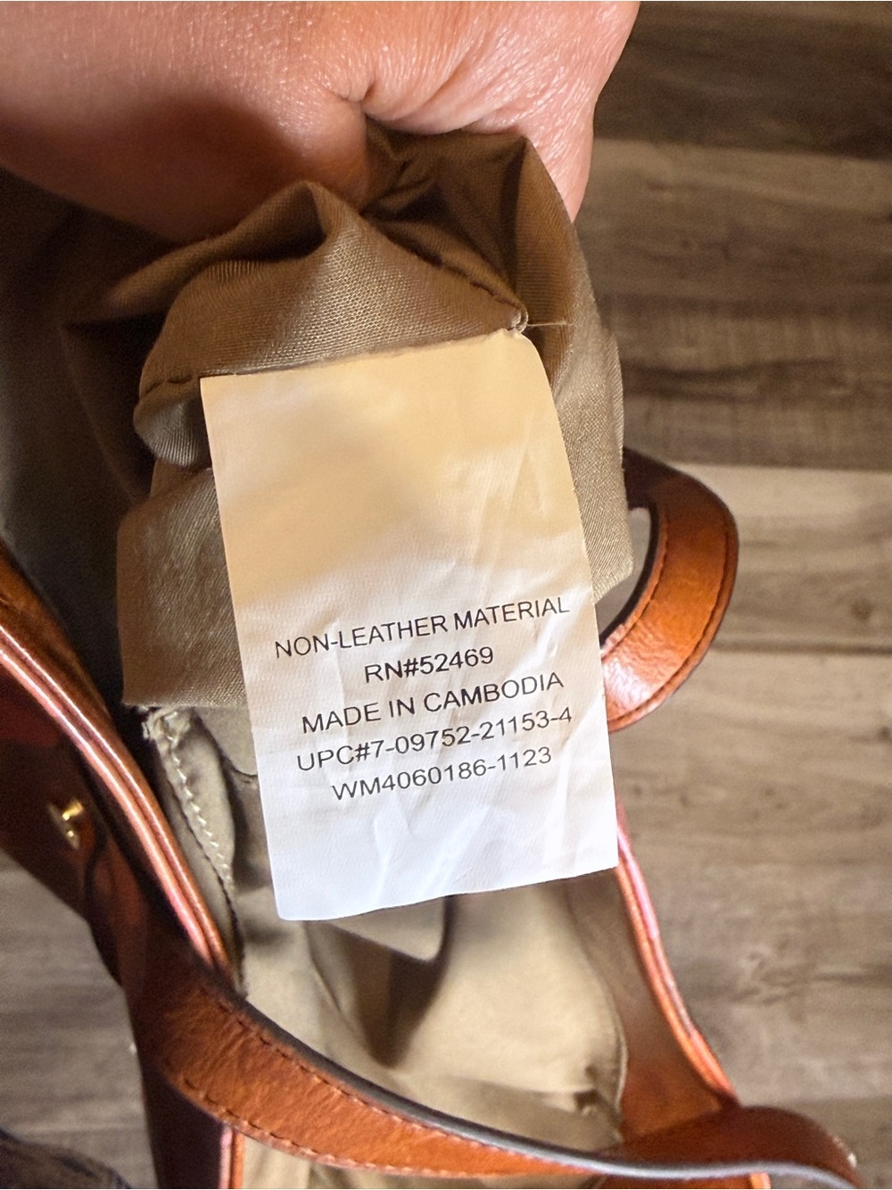 The Pioneer Woman Pink & Brown Floral Leather Tote - Picture 6 of 7
